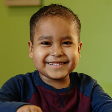 Edgar Sanchez portrait, Niswonger Children’s Hospital Patient