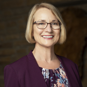 Stephaine Cook, portrait photo, head and shoulders